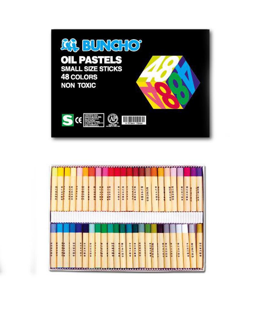 Oil Pastels, Small Sticks 48 colors